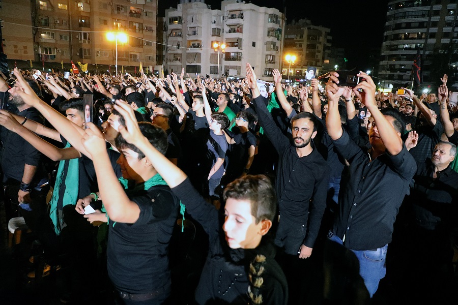 إحياء ليلة العاشر من محرم 1439هـ في الضاحية الجنوبية لبيروت - الجاموس 